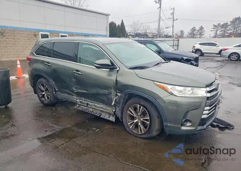 2018 Toyota Highlander Le from USA, damaged, VIN 5TDBZRFH6JS802258
